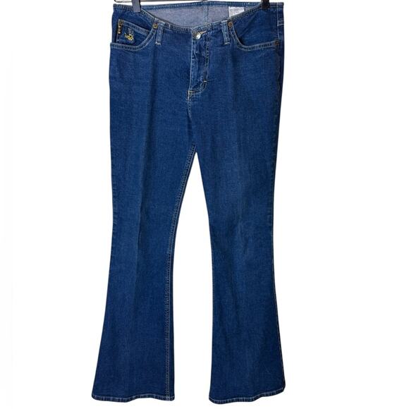 MUDD Jeans Women’s Sz 7 Y2K Vtg Low Rise Flare Leg - Picture 1 of 8